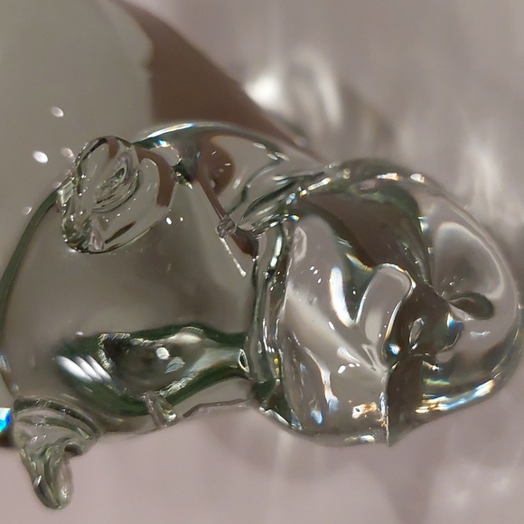 Vintage Handblown Ngwenya Glass Hippopotamus Paperweight - Picture 3 of 8